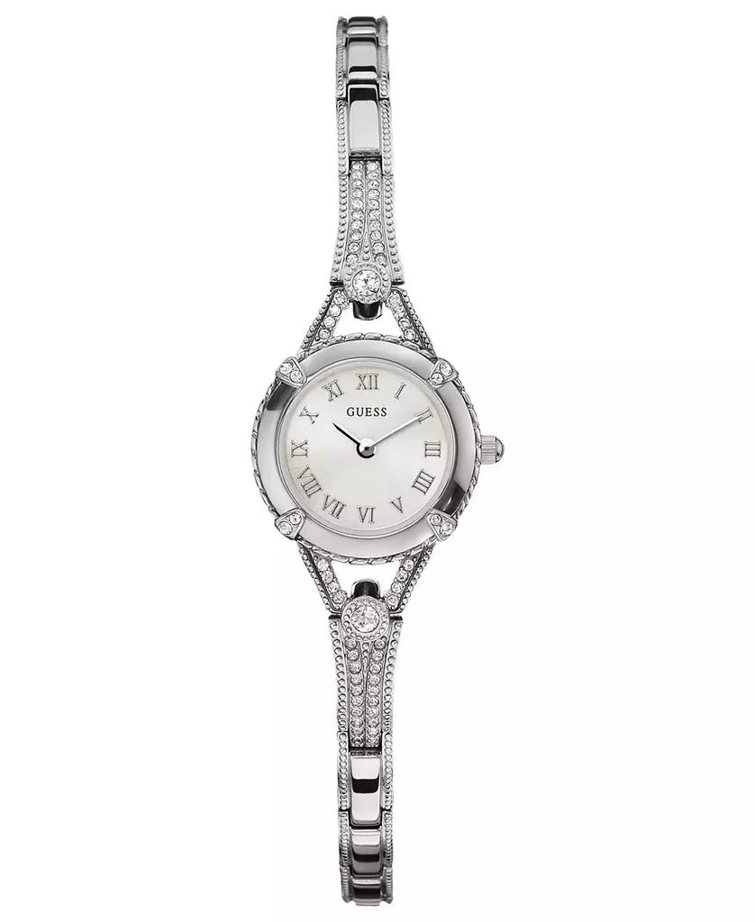 商品GUESS|女款银色手链腕表 22mm U0135L1,价格¥1054,第1张图片