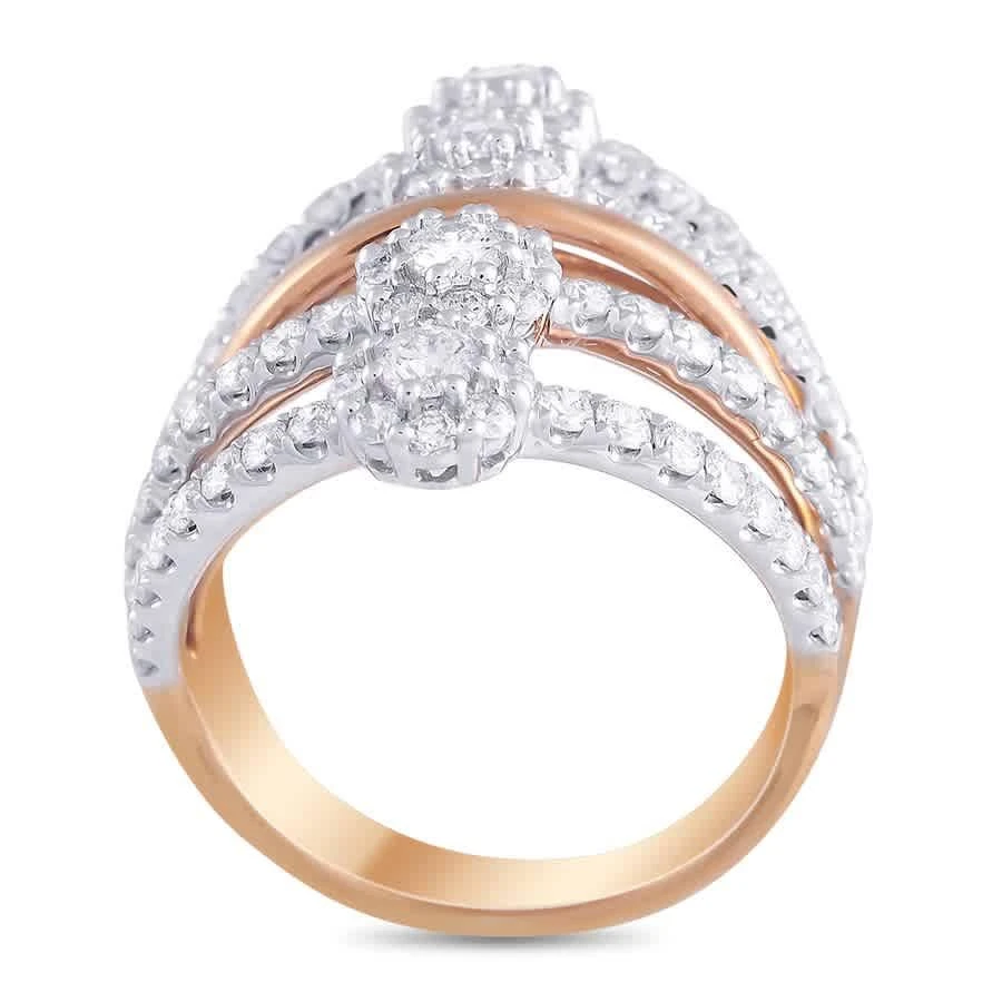 商品LB Exclusive|18K Rose and White Gold 2.10 ct Diamond Ring,价格¥16526,第2张图片详细描述