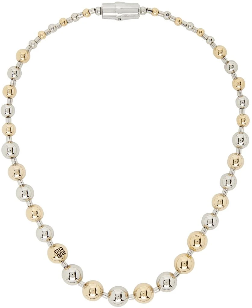 商品Givenchy|Gold & Silver Chito Necklace,价格¥3918,第1张图片