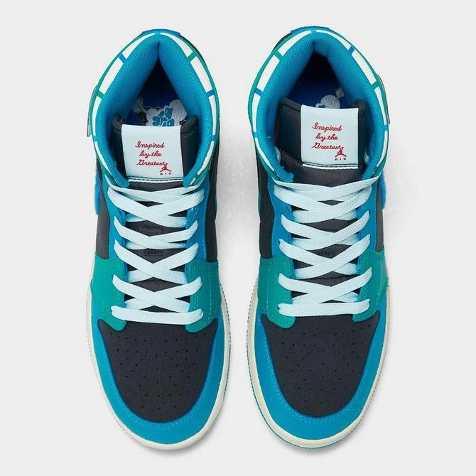 Big Kids' Air Jordan Retro 1 Mid Sneaker School Casual Shoes 商品
