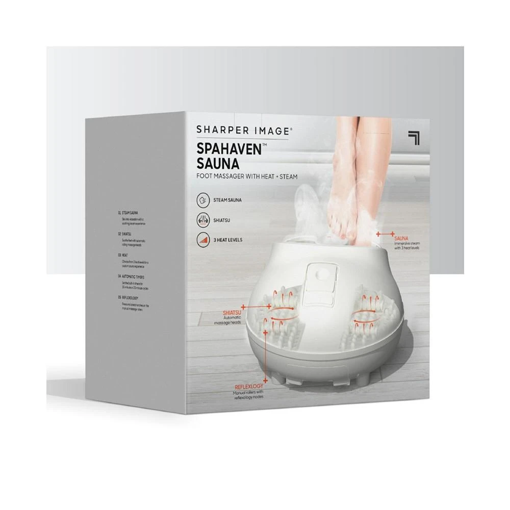 Shiatsu Foot Sauna, Rejuvenate Tired Feet, Steam and Heat Massager 商品