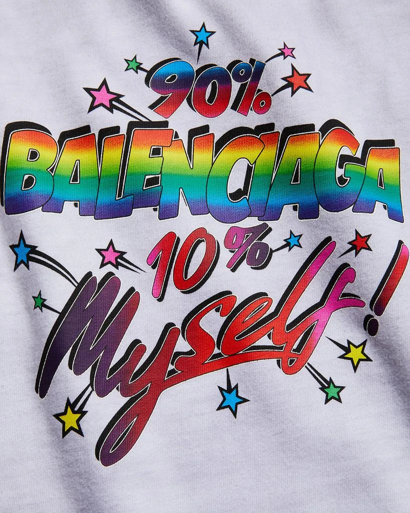 商品Balenciaga|Kid's Logo Typographic T-Shirt, Size 2-10,价格¥1349,第3张图片详细描述