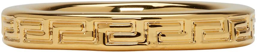 商品Versace|Gold Greek Key Ring,价格¥911,第4张图片详细描述
