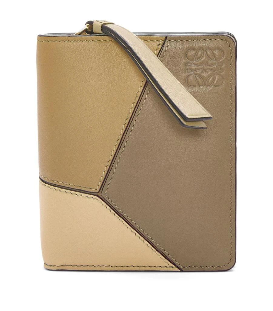 商品Loewe|Leather Puzzle Compact Zip Wallet,价格¥5365,第1张图片