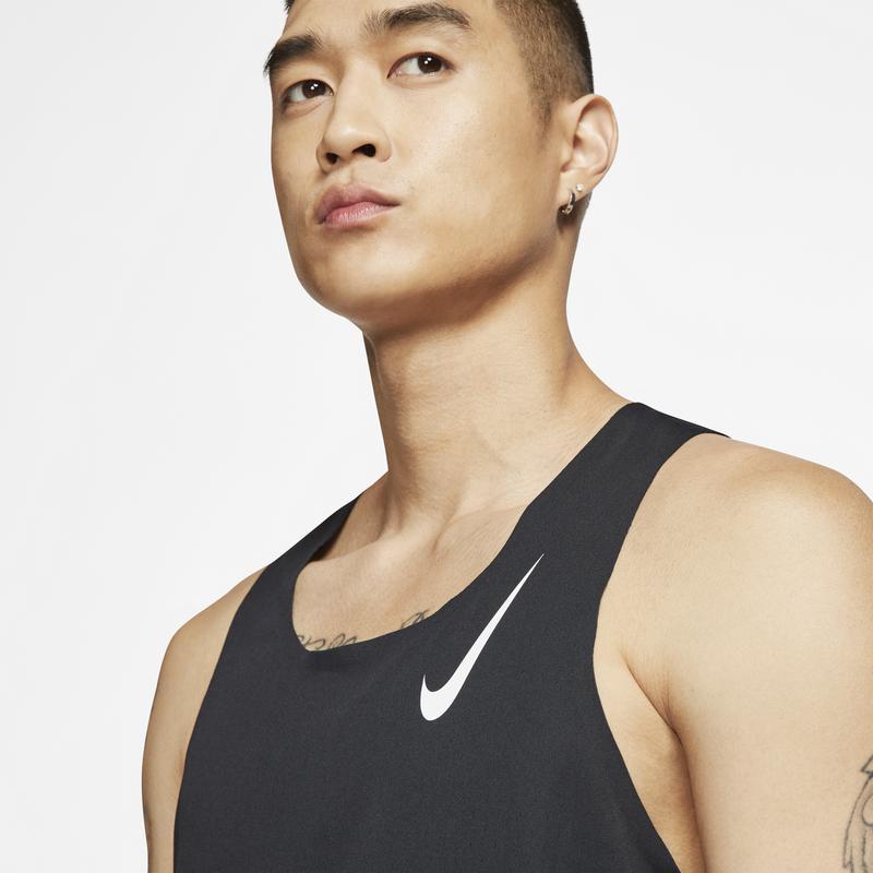 商品NIKE|Nike AeroSwift Singlet - Men's,价格¥369,第5张图片详细描述