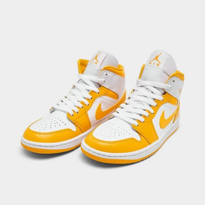 商品Jordan|Women's Air Jordan Retro 1 Mid Casual Shoes,价格¥900,第2张图片详细描述