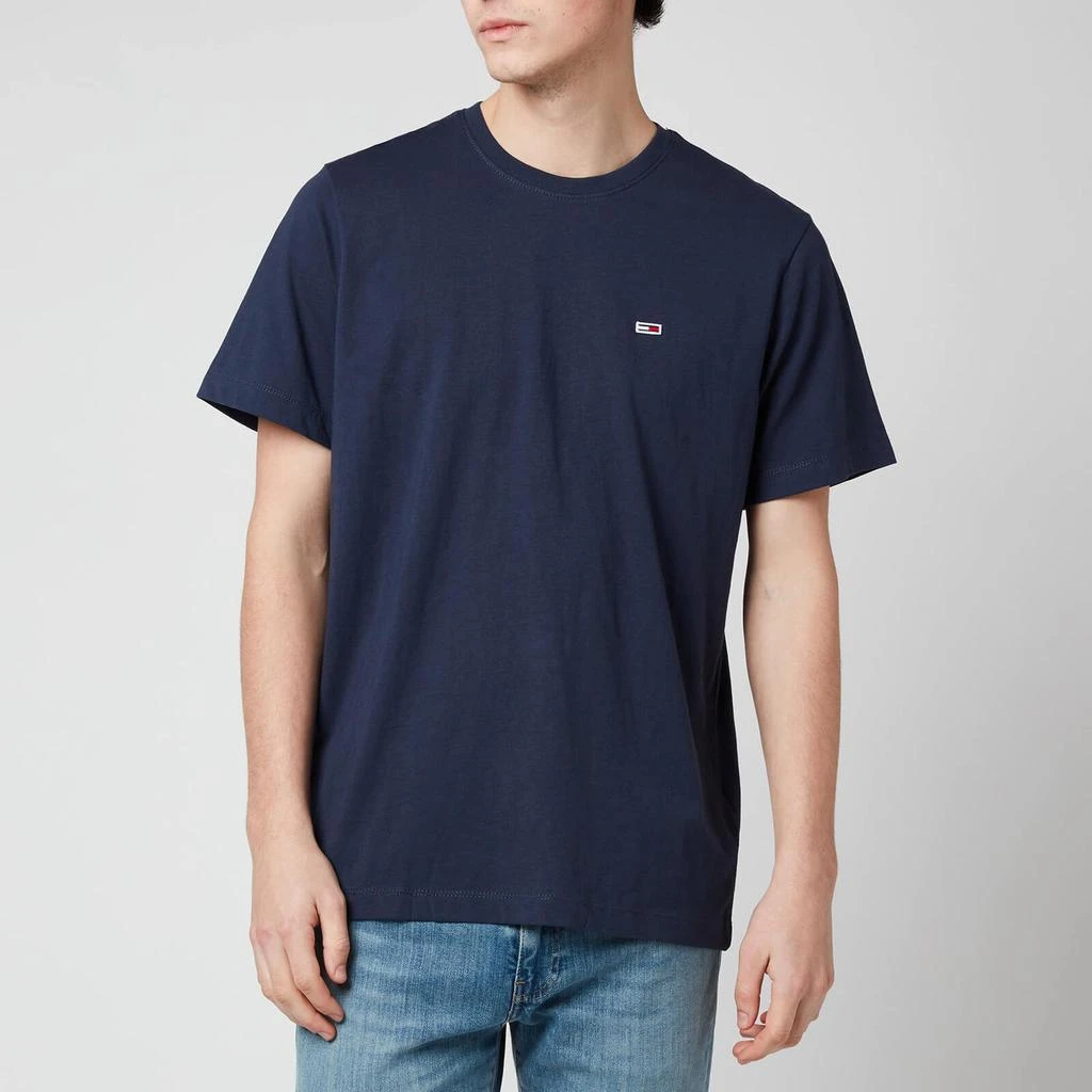 商品Tommy Hilfiger|Tommy Jeans Men's Classic Jersey T-Shirt - Twilight Navy,价格¥119,第1张图片