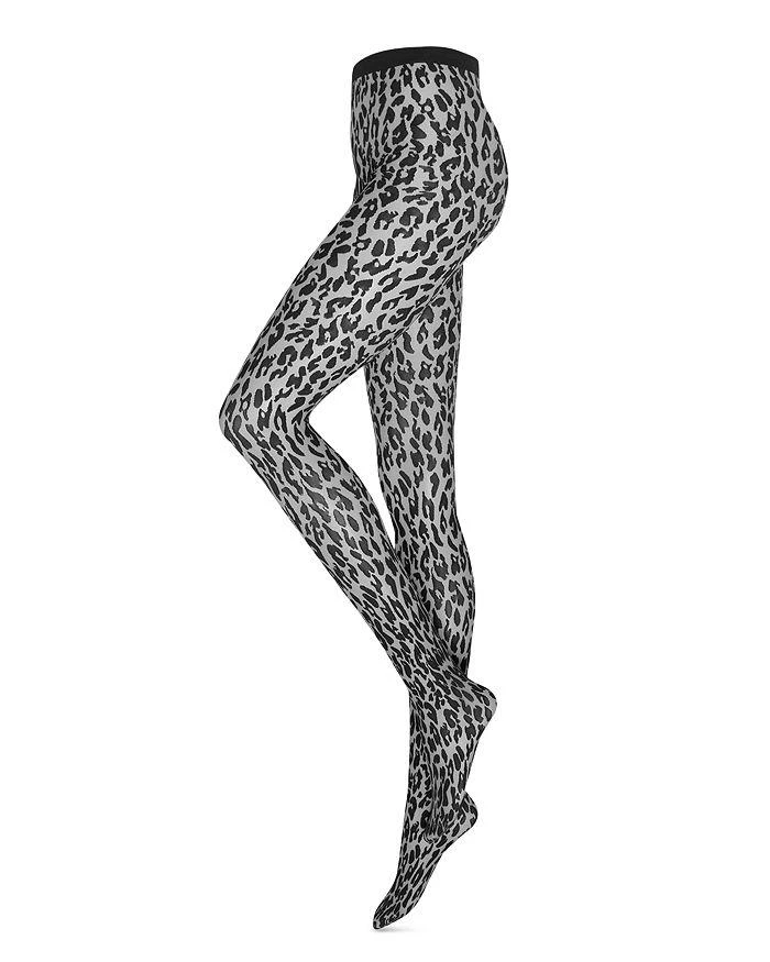 商品Wolford|Matte Leopard Print Tights,价格¥412,第4张图片详细描述