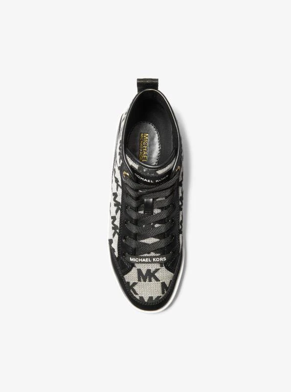 商品Michael Kors|Shea Logo Jacquard High-Top Sneaker,价格¥448,第4张图片详细描述