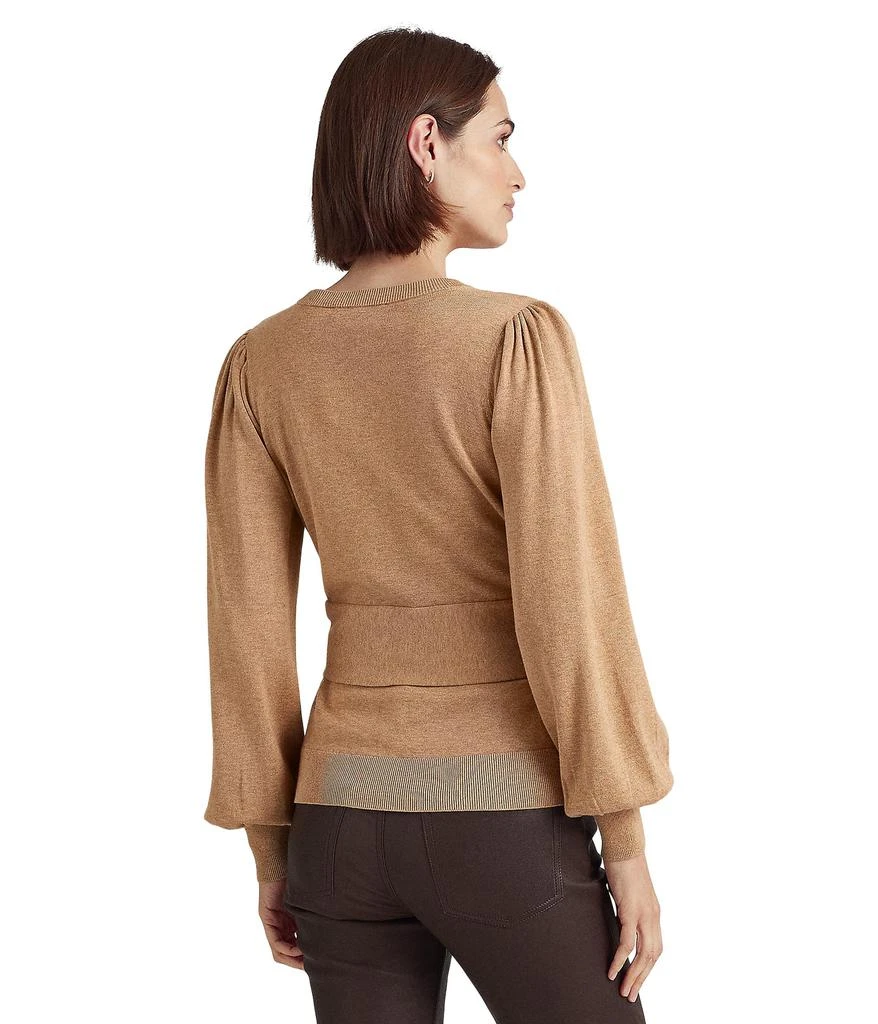 商品Ralph Lauren|Belted Cotton-Blend Sweater,价格¥942,第2张图片详细描述