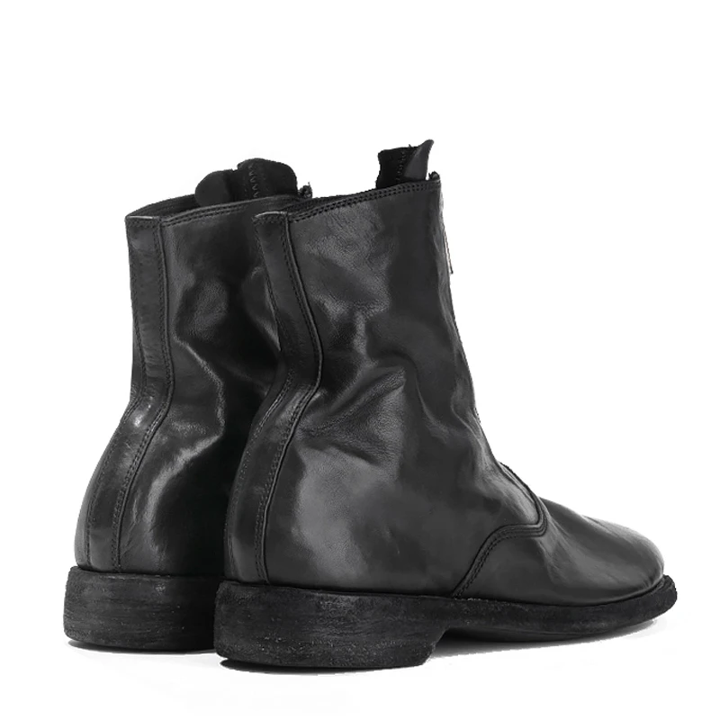 GUIDI 黑色女士踝靴 210-SOFT-HORSEFG-BLKT 商品