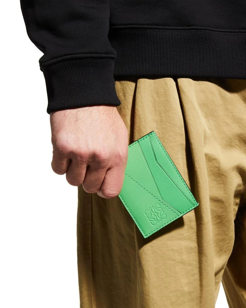 商品Loewe|Men's Puzzle Stitched Leather Card Case,价格¥2588,第2张图片详细描述