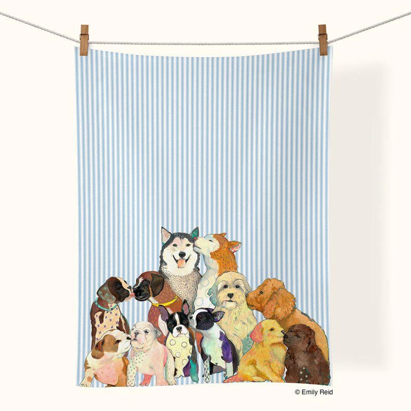 商品Werkshoppe|First Kiss  | Cotton Tea Towel,价格¥115,第1张图片