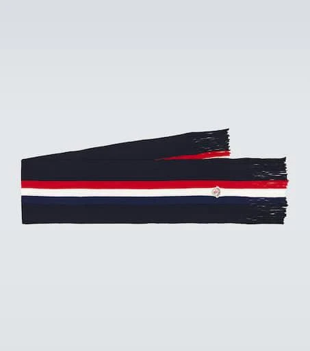 商品Moncler|Wool ribbed scarf,价格¥1938,第1张图片