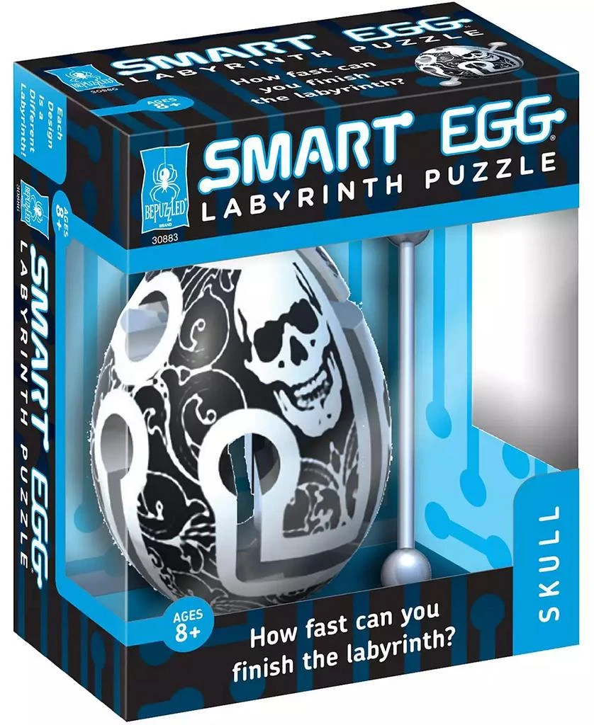 商品BePuzzled|Smart Egg Labyrinth Puzzle - Skull,价格¥81,第1张图片