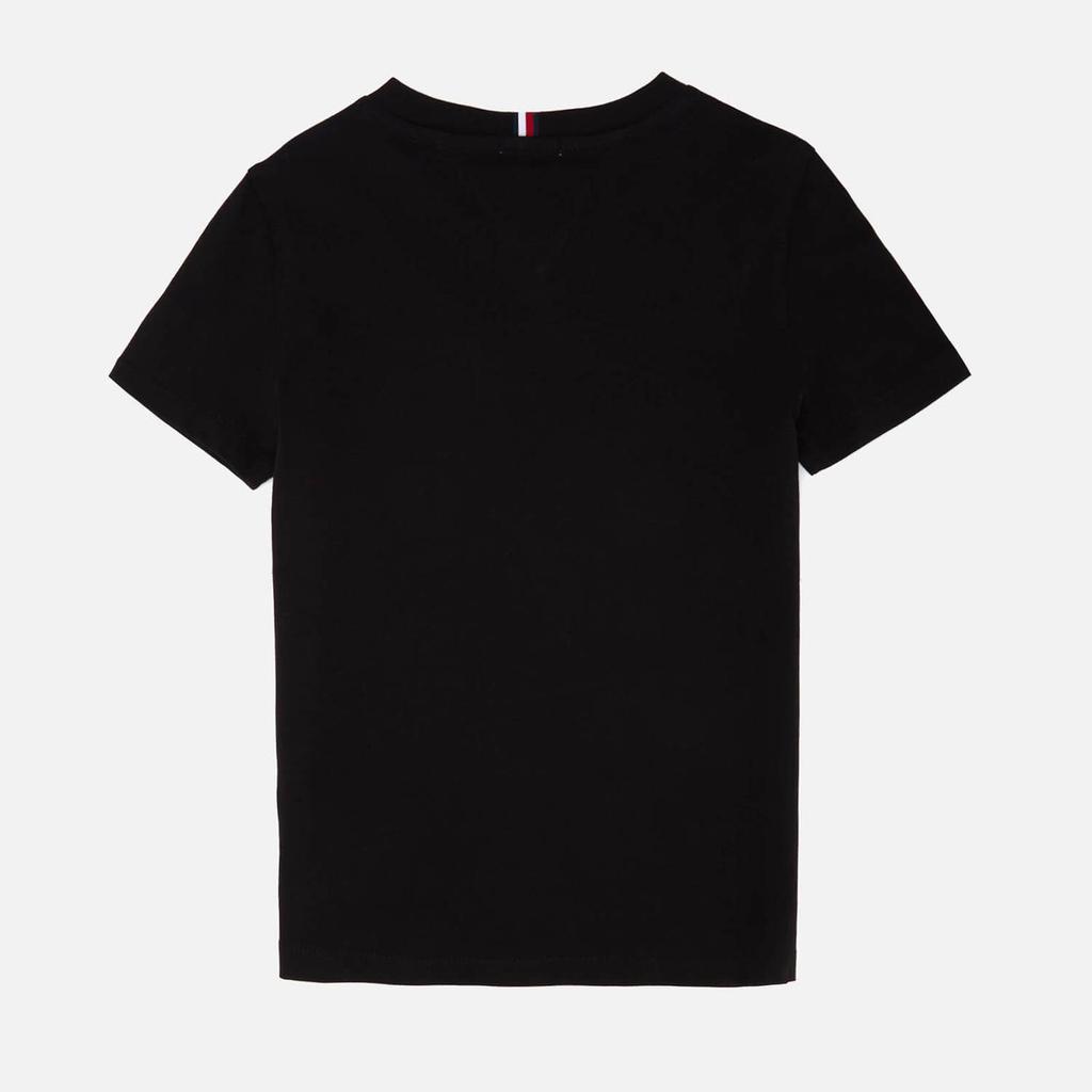 商品Tommy Hilfiger|Tommy Hilfiger Kids' Essential Short Sleeve T-Shirt - Black,价格¥183,第4张图片详细描述