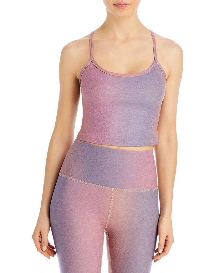 商品Beyond yoga|SoftMark Slim Racerback Cropped Tank,价格¥178,第1张图片