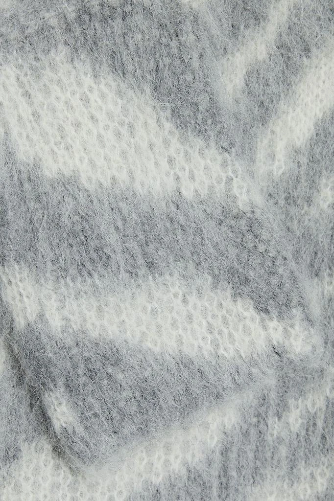 商品Zimmermann|Ladybeetle zebra-print alpaca-blend sweater,价格¥1626,第2张图片详细描述