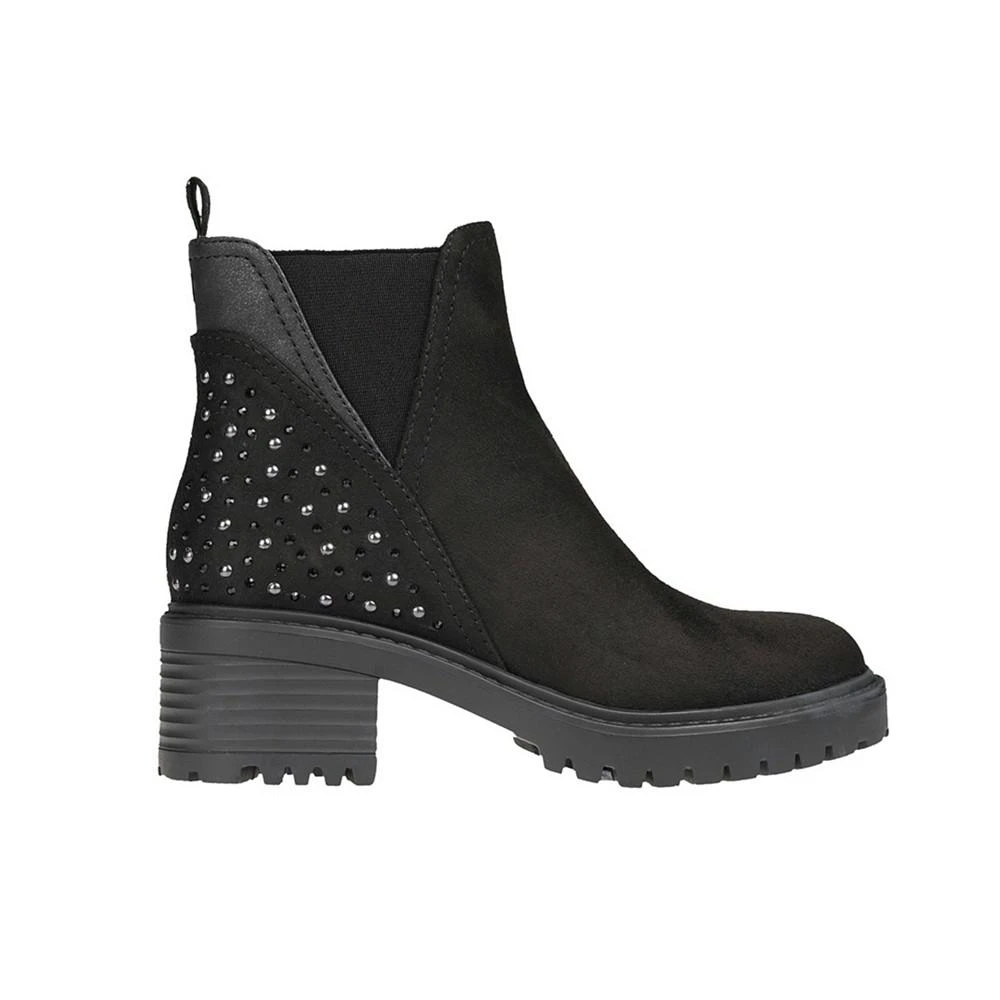 商品Vince Camuto|Little Girls Chelsea Casual Ankle Boots with Rhinestones and Studs,价格¥269,第2张图片详细描述