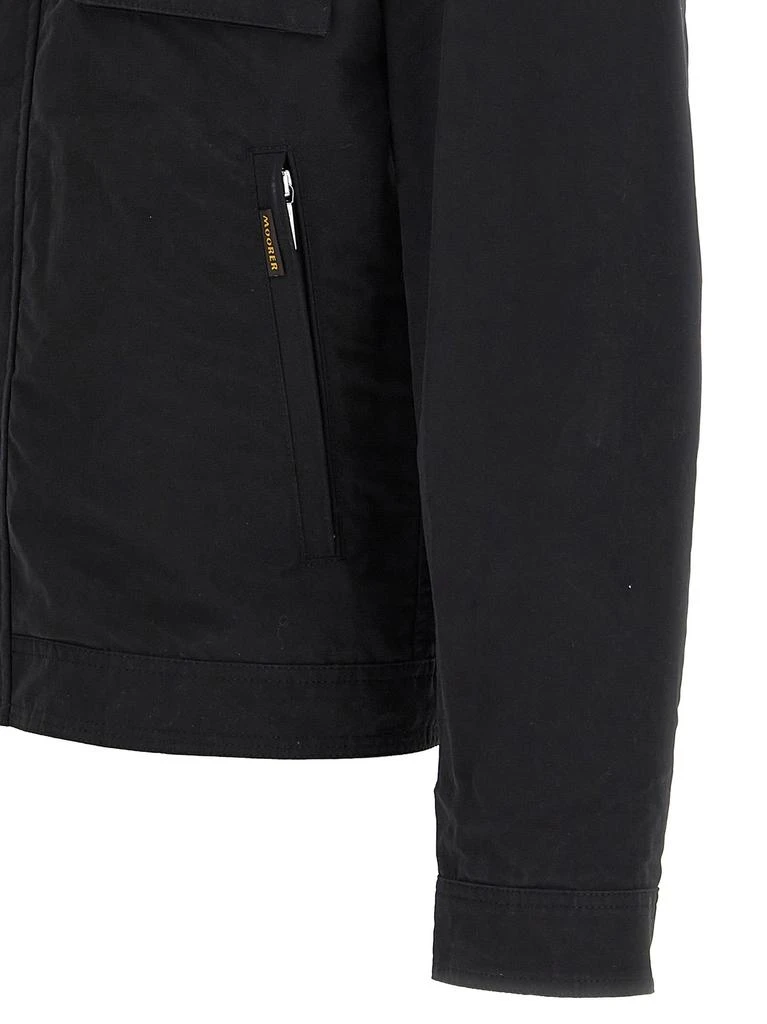 商品MOORER|Baraldi-S1 Piumini, Parka, Giacche Casual Blue,价格¥6206,第4张图片详细描述