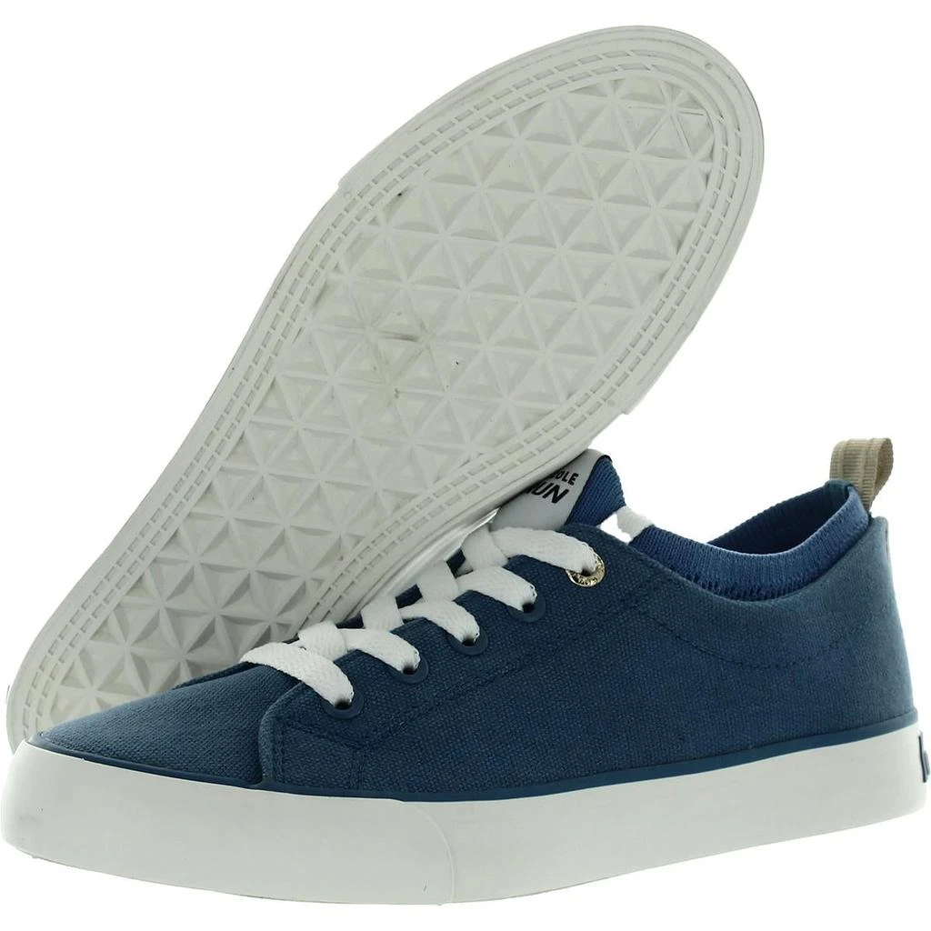 商品Kenneth Cole|The Run Womens Canvas Lifestyle Casual and Fashion Sneakers,价格¥190-¥196,第2张图片详细描述