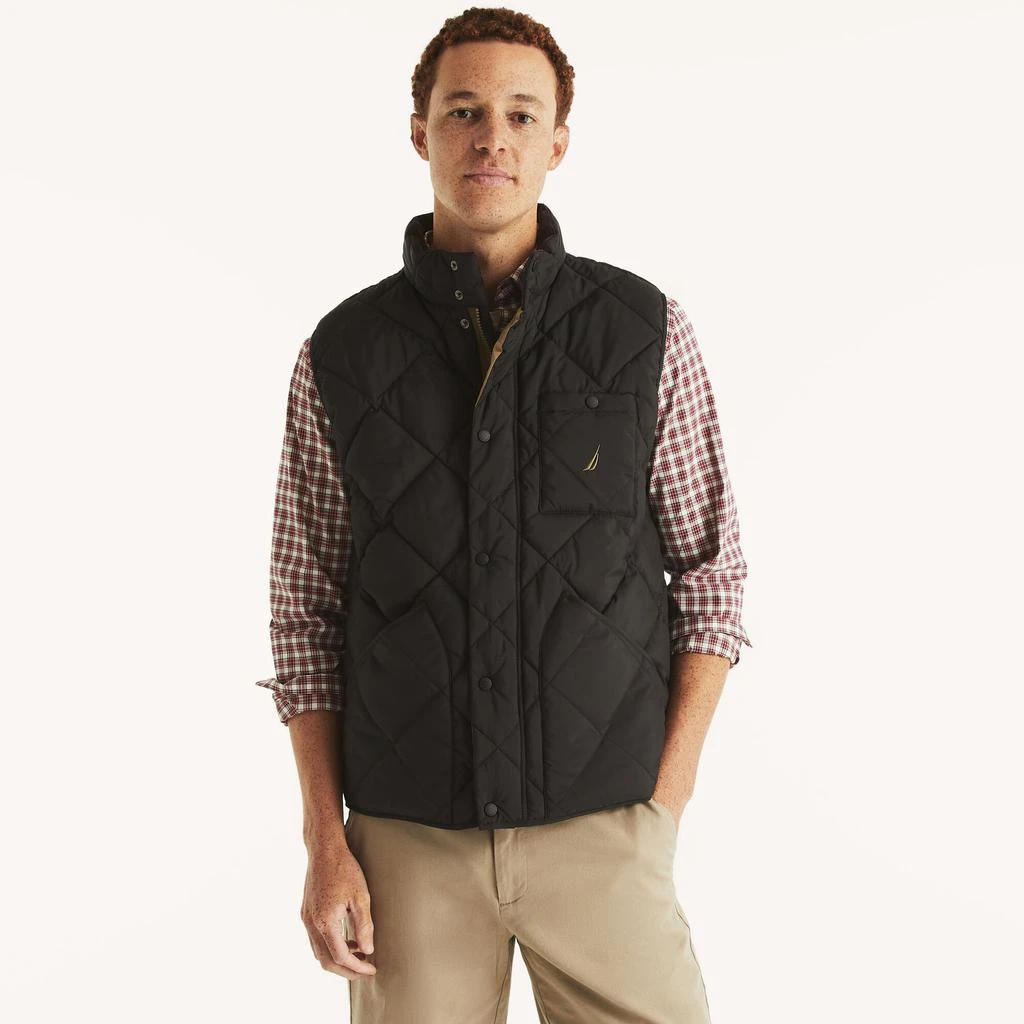 商品Nautica|Mens Tempasphere Utility Vest,价格¥534,第4张图片详细描述