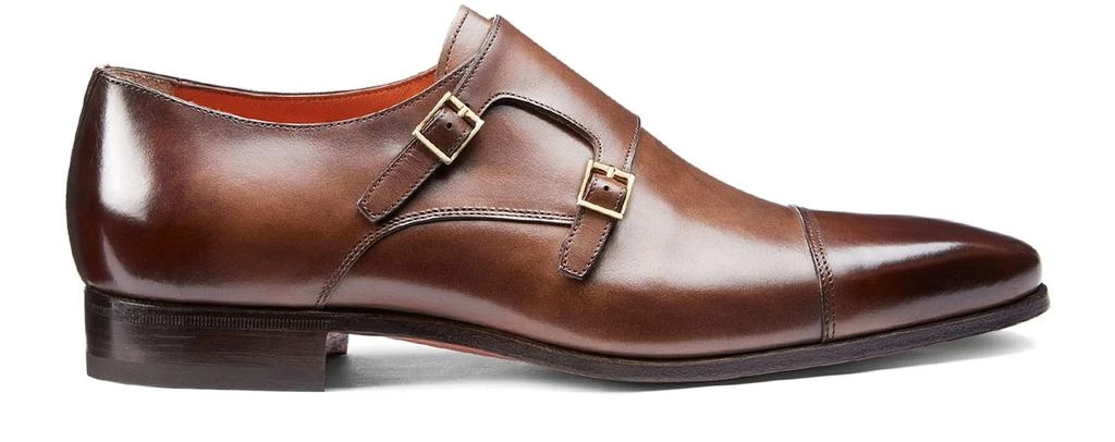 商品Santoni|双搭扣皮鞋,价格¥4429,第1张图片