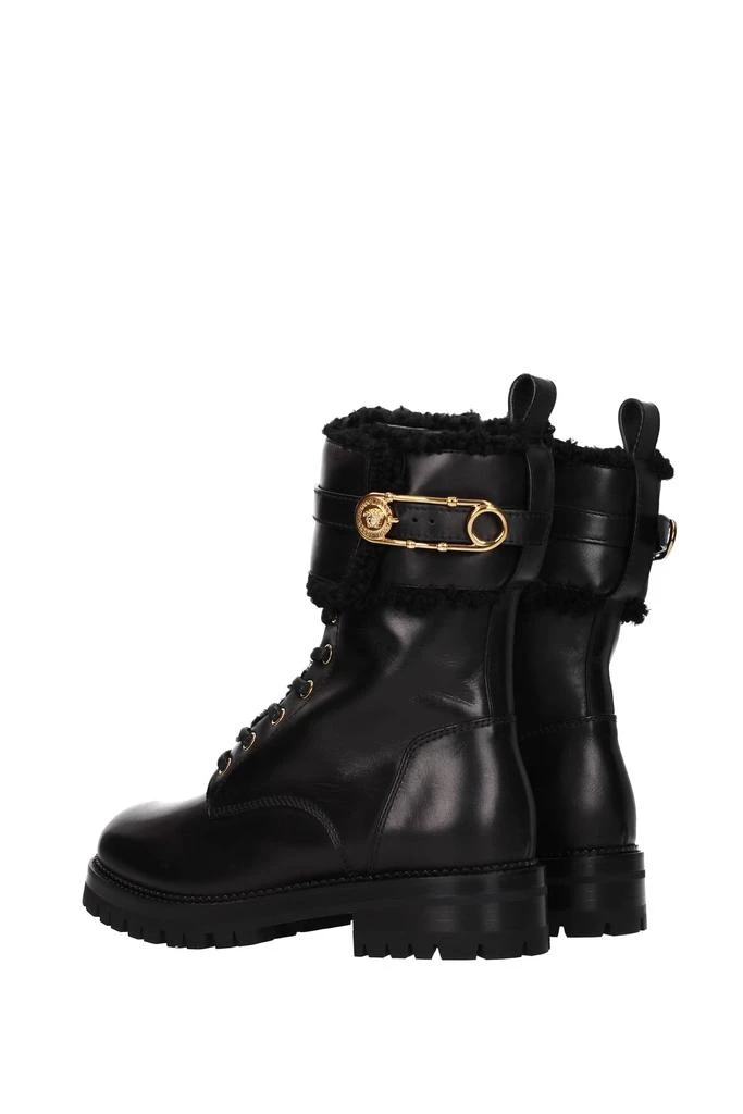 商品Versace|Ankle boots Leather Black,价格¥5236,第4张图片详细描述