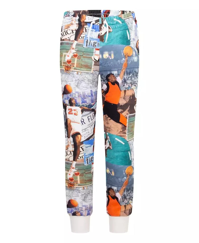 商品Jordan|Big Boys MJ Brooklyn Fleece All-Over Print Pants,价格¥149,第5张图片详细描述