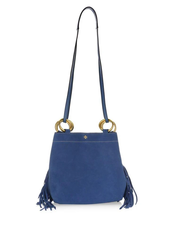 商品Tory Burch|Farrah Fringe Mini Shoulder Bag,价格¥3360,第1张图片