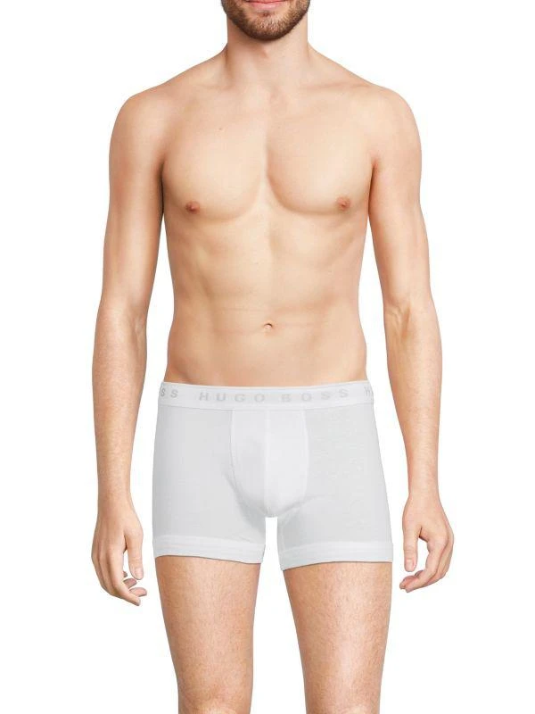 商品Hugo Boss|3-Pack Logo Boxer Briefs,价格¥188,第2张图片详细描述