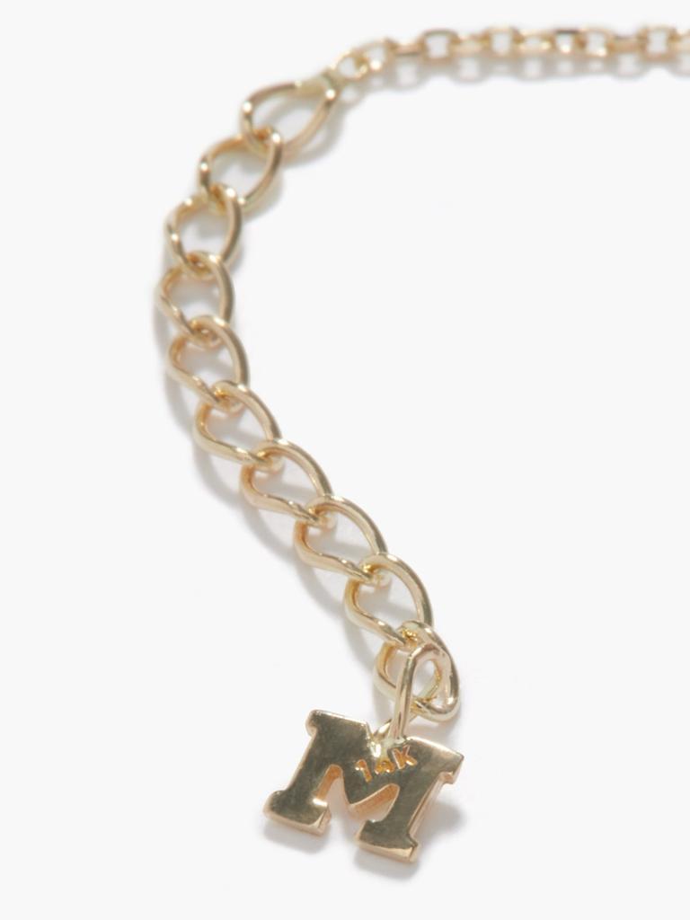 商品MATEO|Diamond & 14kt gold anklet,价格¥3380,第5张图片详细描述