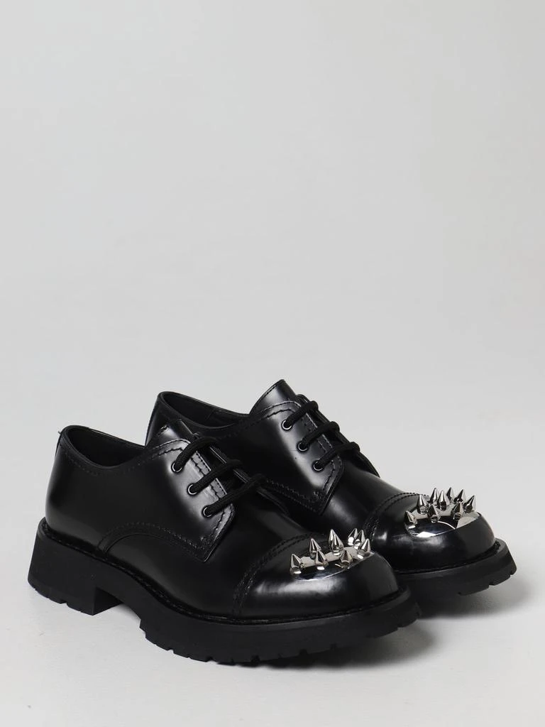 商品Alexander McQueen|Alexander McQueen lace-up leather derby with spikes,价格¥4781,第2张图片详细描述