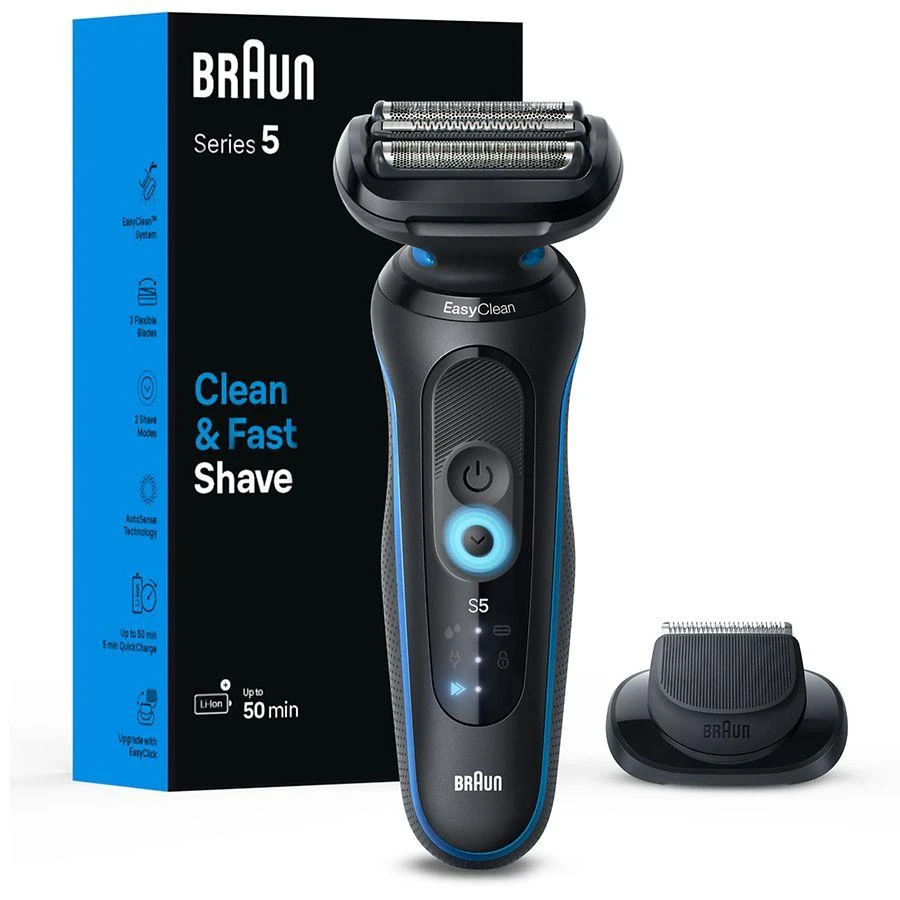 商品Braun|Series 5 5118s, Electric Shaver with Precision Trimmer,价格¥734,第3张图片详细描述