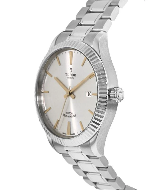 商品Tudor|Tudor Style 41mm Silver Dial Stainless Steel Men's Watch M12710-0005,价格¥18171,第3张图片详细描述