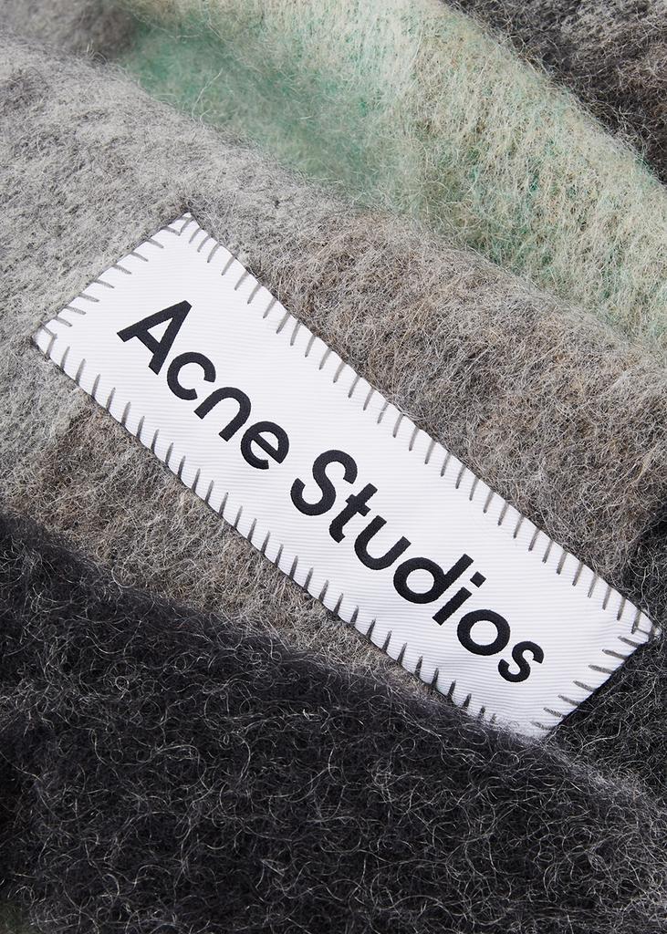 商品Acne Studios|Vally checked alpaca-blend scarf,价格¥2111,第5张图片详细描述