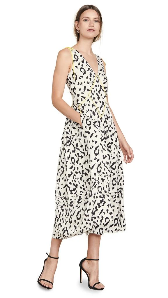 商品Self Portrait|Self Portrait Sleevless Leopard Printed Dress,价格¥942,第1张图片