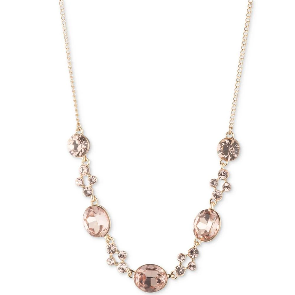 商品Givenchy|Gold-Tone Crystal Statement Necklace, 16" + 3" extender,价格¥219,第1张图片
