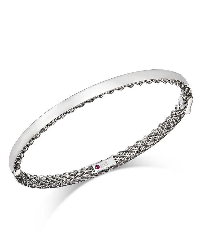 商品Roberto Coin|18K White Gold Symphony Bangle Bracelet,价格¥13623,第1张图片