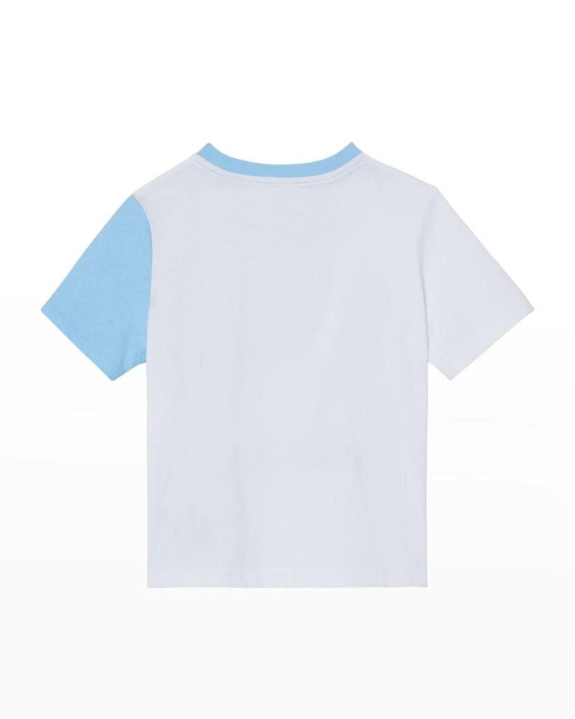 商品Burberry|Girl's Logo Deer-Print Colorblock T-Shirt, Size 3-14,价格¥757,第2张图片详细描述