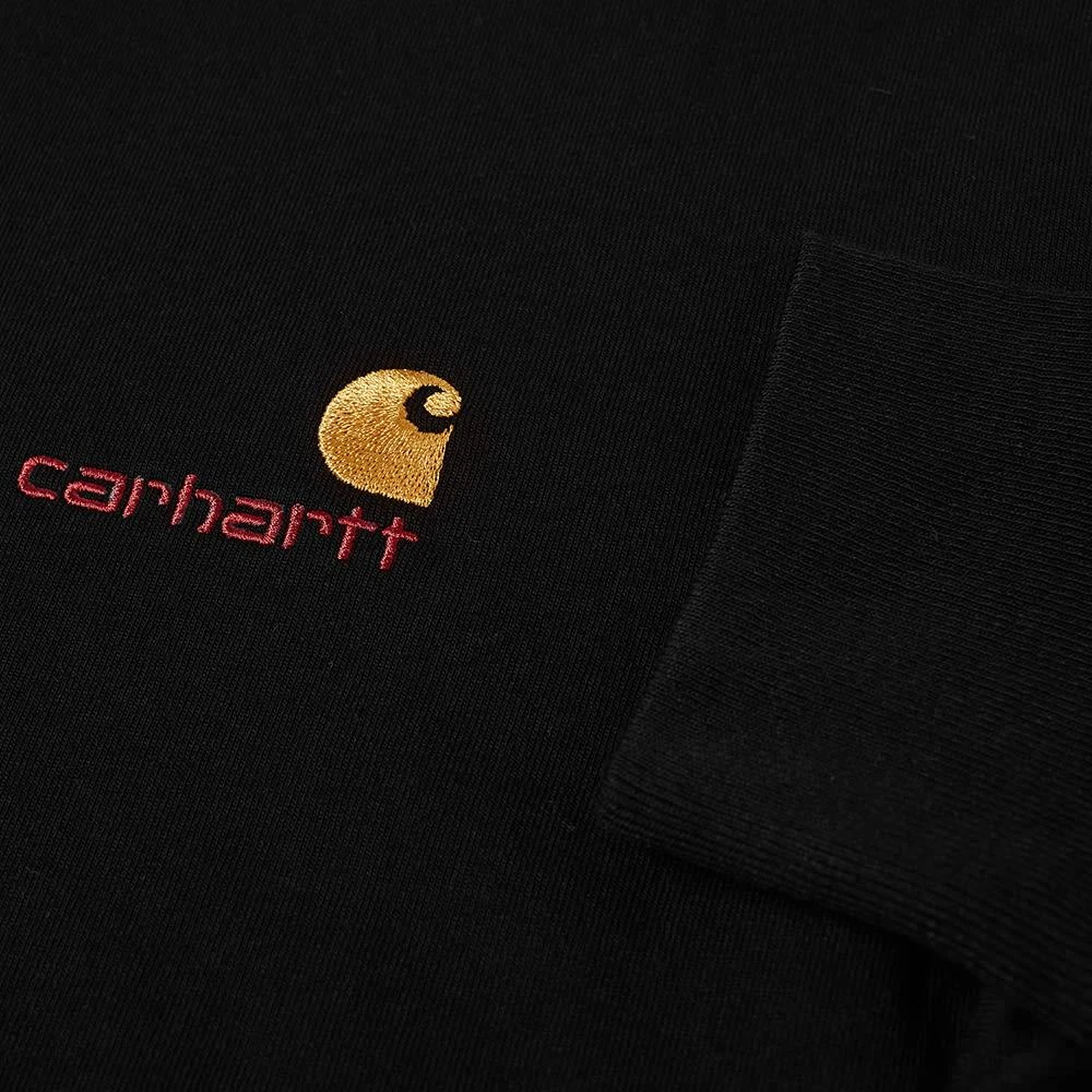 商品Carhartt|Carhartt WIP Long Sleeve American Script Tee,价格¥233,第3张图片详细描述