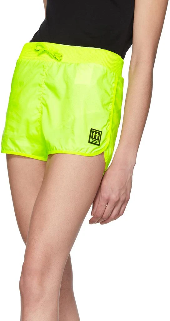 商品Off-White|Yellow Sporty Shorts,价格¥895,第4张图片详细描述