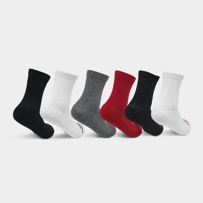 商品Jordan|Kids' Jordan Legend Crew Socks (6-Pack),价格¥149,第2张图片详细描述