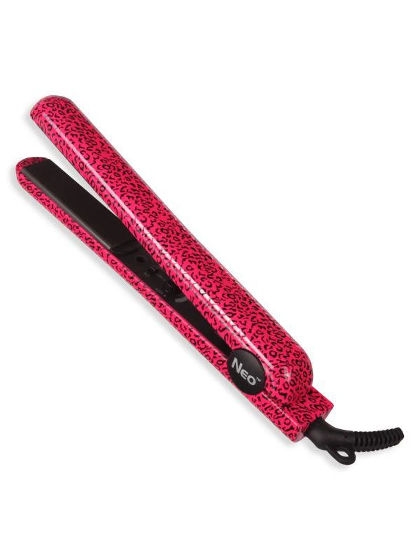 商品NEO|1.25" Leopard Print Ceramic Pro Flat Iron,价格¥636,第1张图片