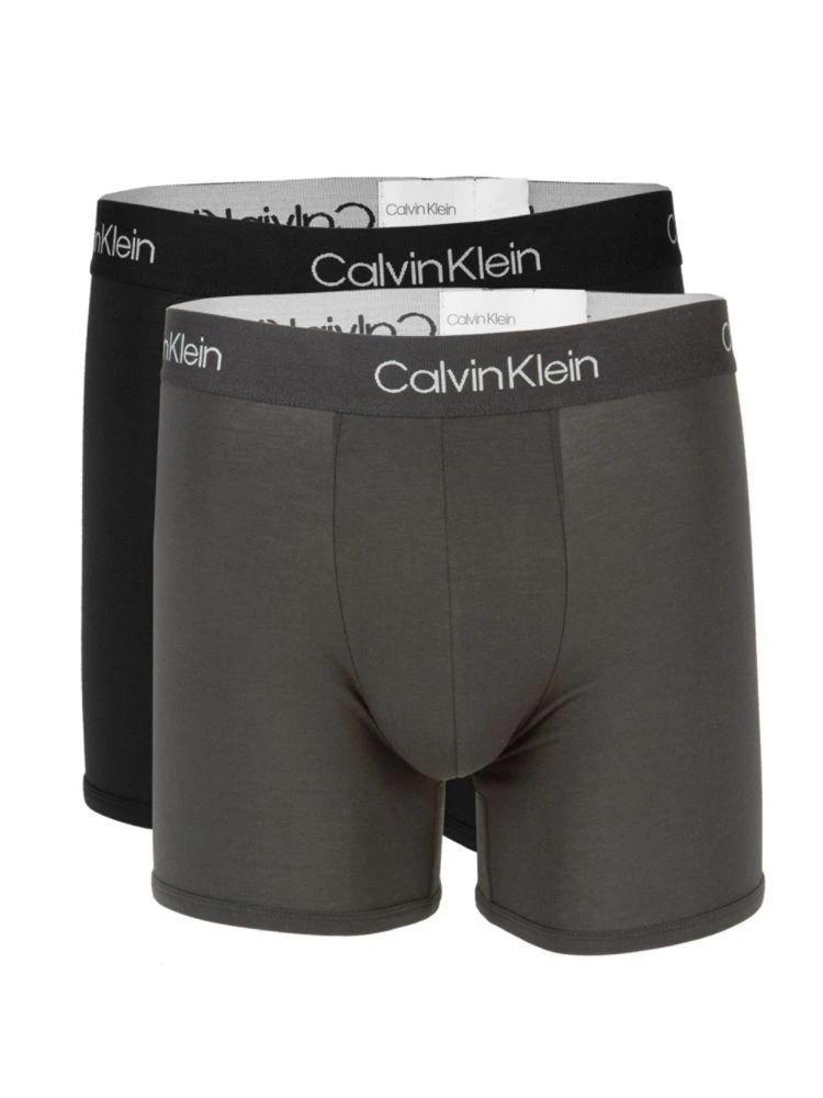 商品Calvin Klein|2-Pack Logo boxer 平角裤,价格¥188,第1张图片