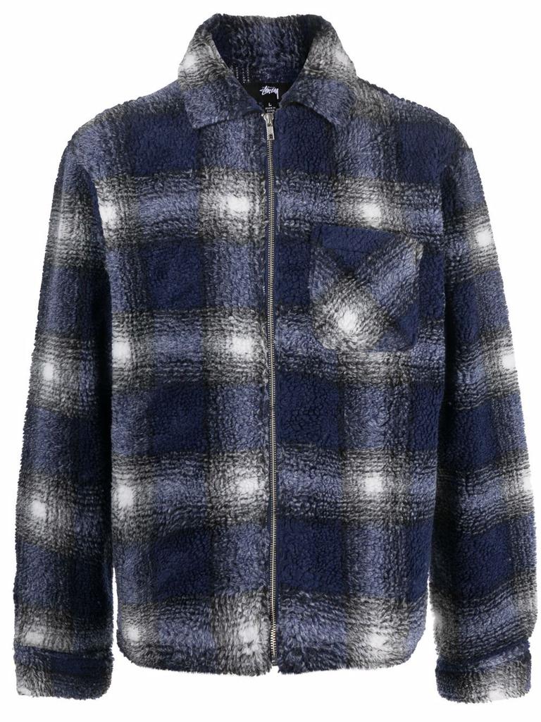 STUSSY - Checked Zipped Shirt商品第1张图片规格展示