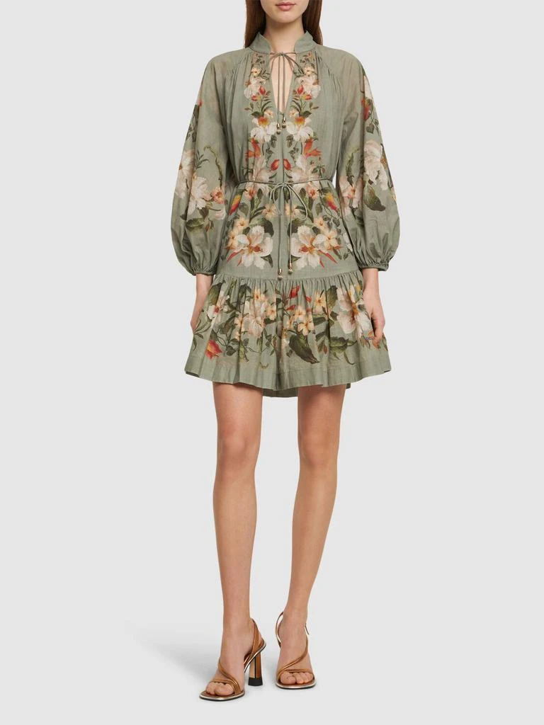 商品Zimmermann|Lexi Billow Cotton Mini Dress,价格¥4414,第1张图片详细描述