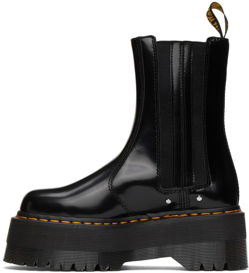 Black 2976 Max Platform Chelsea Boots商品第3张图片规格展示