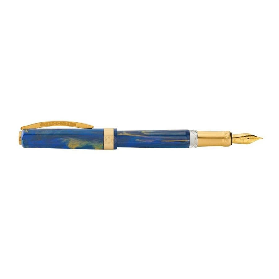 商品Visconti|Visconti Opera Gold Fountain Pen Blue KP42-02-FPB,价格¥1634,第2张图片详细描述