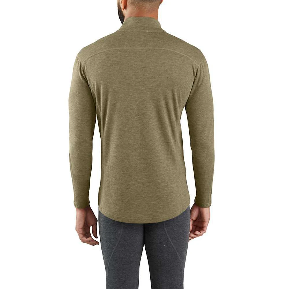 商品Carhartt|Carhartt Men's Base Force Heavyweight Poly-Wool Quarter-Zip (Big),价格¥537,第2张图片详细描述